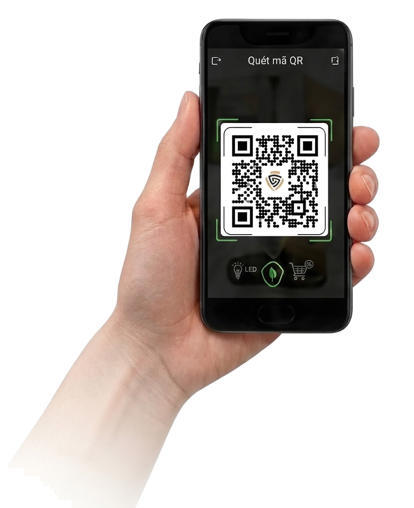 Quét mã QR sản phẩm Checkgo ID